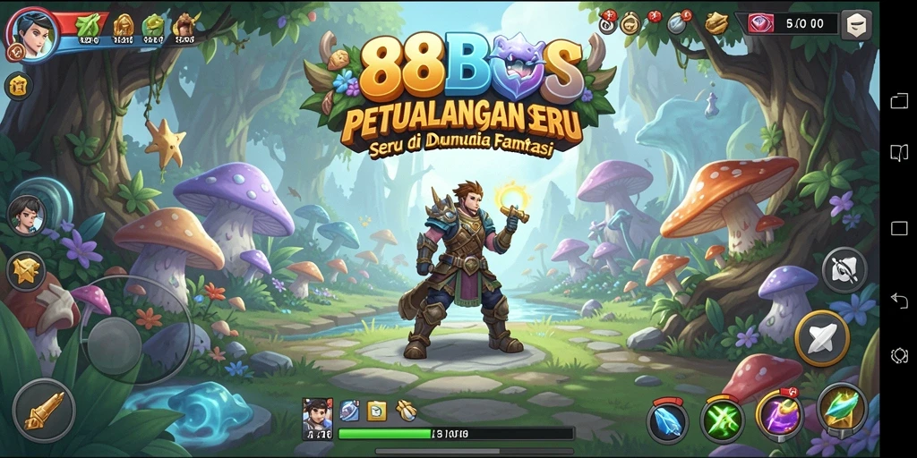 Screenshot gameplay 88BOS yang menampilkan petualangan mendebarkan.