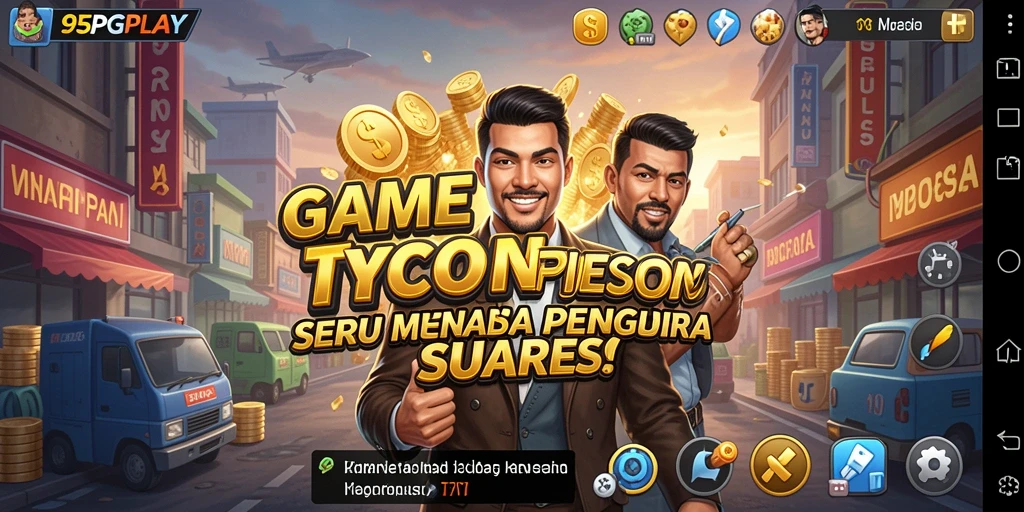 Screenshot utama 95PGPLAY menampilkan gameplay Tycoon yang menarik.