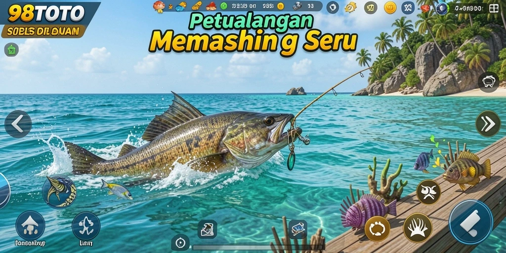 Tangkapan ikan besar dalam game 98TOTO, pengalaman yang seru.