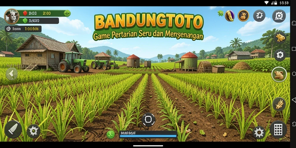 Gameplay menarik dalam <strong>BANDUNGTOTO</strong> menampilkan aktivitas pertanian yang seru.