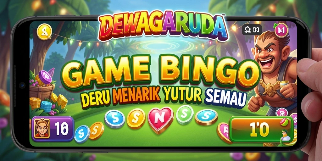 Tampilan menarik dari gameplay Bingo DEWAGARUDA.