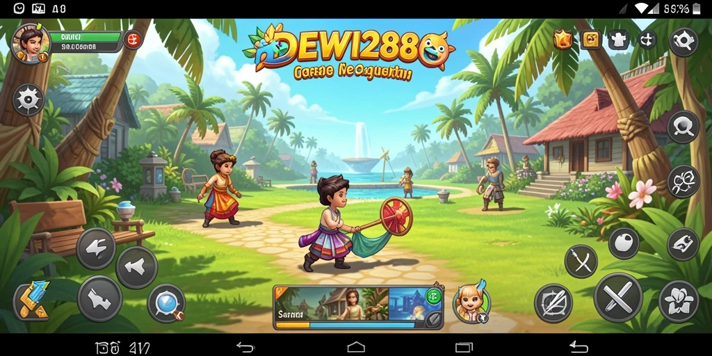 Gameplay DEWI288 yang menyenangkan dalam setiap misi minor.