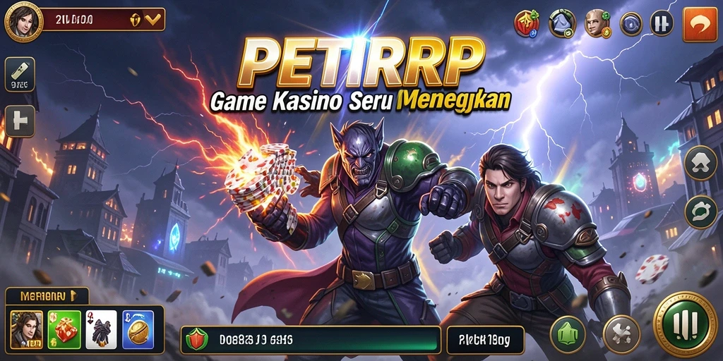 Tampilan gameplay menarik dari <strong>PETIRRP</strong> dengan berbagai pilihan permainan Kasino.