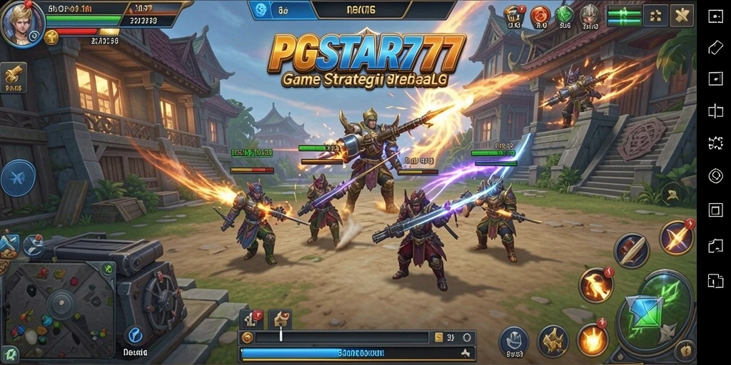 Tangkapan layar PGSTAR777 menampilkan aksi strategi yang mendebarkan.
