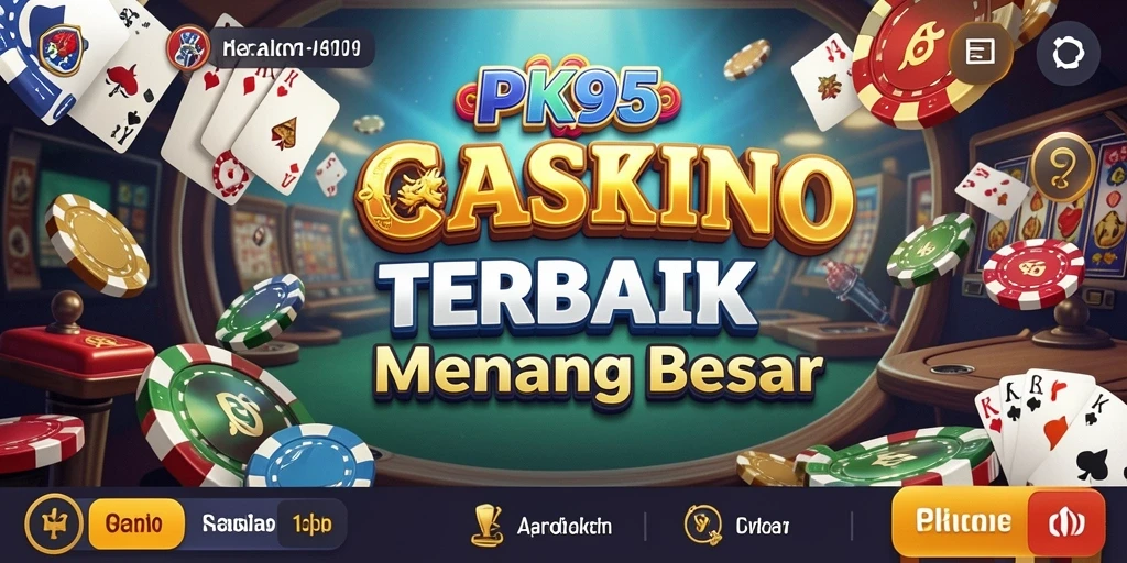 Tampilan menarik dari gameplay PK95 di Kasino.