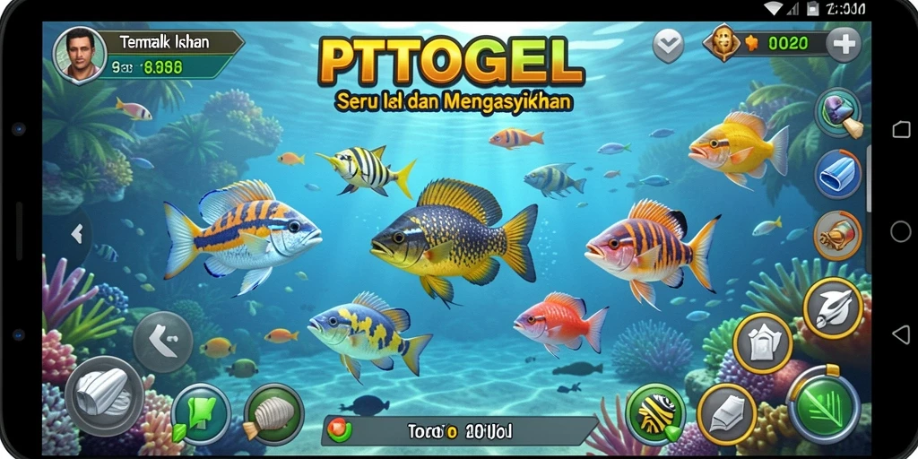 Tampilan gameplay PTTOGEL yang seru dan menantang.