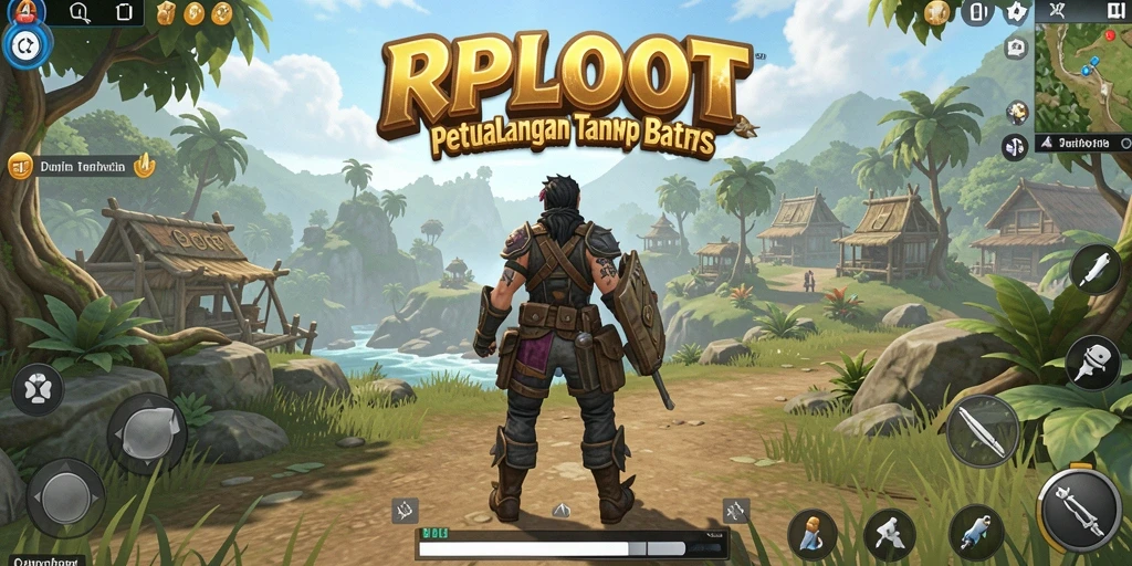 Tampilan menakjubkan dari gameplay RPLOOT yang penuh petualangan.