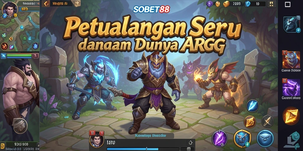 Tampak gameplay mendebarkan dengan pertarungan seru di <strong>SOBET88</strong>