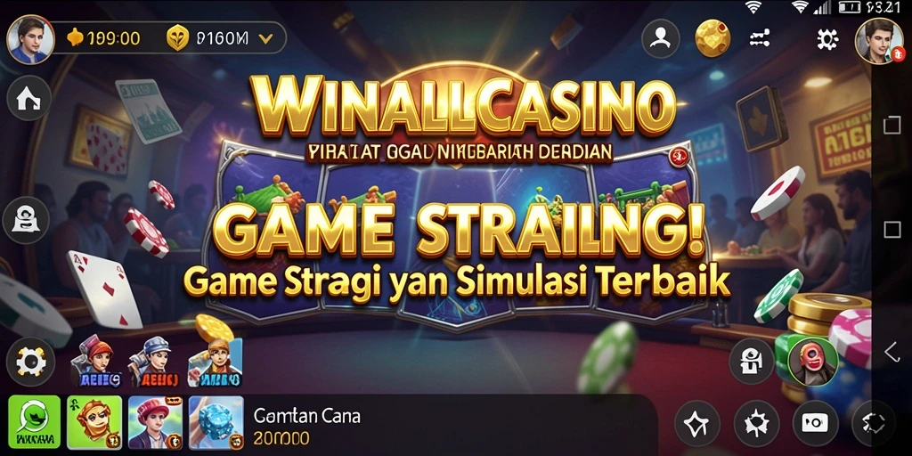 Tampilan gameplay SLG yang menarik di WINALLCASINO.